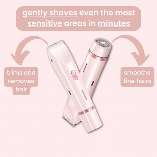 GlowTrim – 2-in-1 Bikini & Body Trimmer